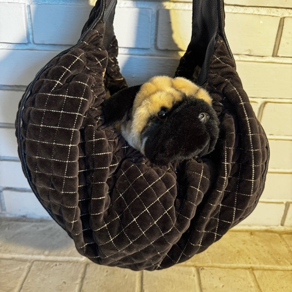 Juicy Couture Dog Juicy Couture Dog Carrier Pet Carrier Bag Rare